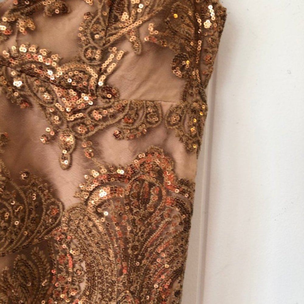 Free People Night Shimmers Mini Dress - Picture 9 of 12